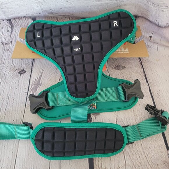 Arcadia Trail Neoprene Harness- Green - Picture 6 of 7